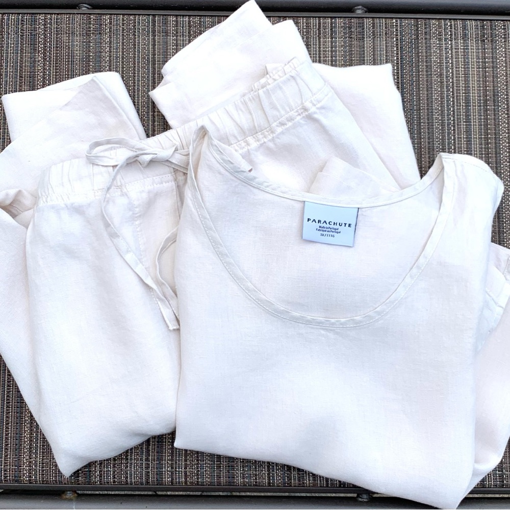 Parachute Linen Pajamas Loungewear 3X